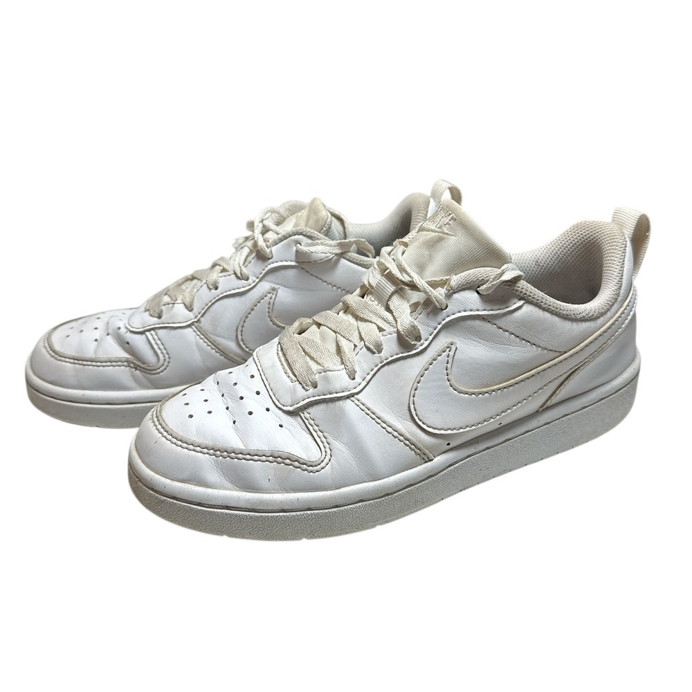 Nike Court‎ Borough Low Recraft (GS) Shoes White Size 4.5 Youth Lace Up Sneakers